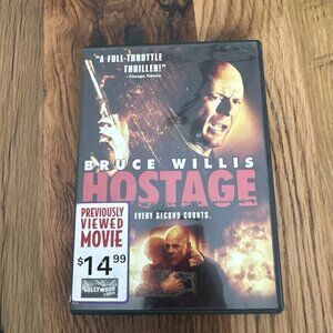 Hostage (DVD, 2005, Widescreen) Bruce Willis, Kevin Pollak, Ben Foster Tested